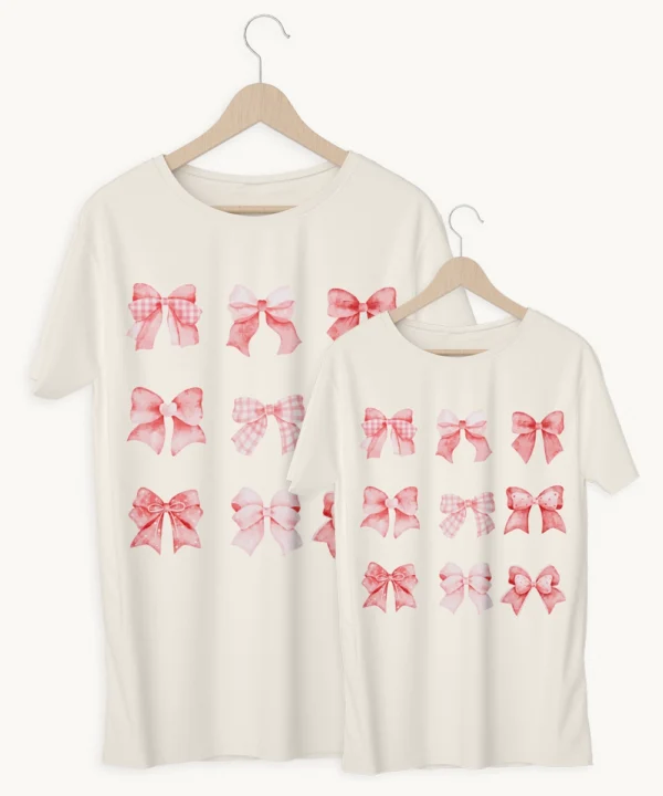 T-Shirt Laços (Infantil)